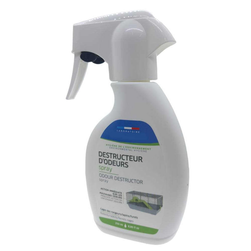 animallparadise - Spay Destructeur d'odeur 250 ml pour cage rongeurs - Imagen 1