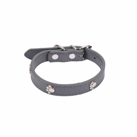 Collier Fantaisie pour Chien "Pattes" 35cm Anthracite - Image 2