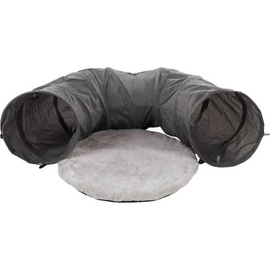 Tunnel avec coin repos ø 28 x 95 cm pour chat - Image 1