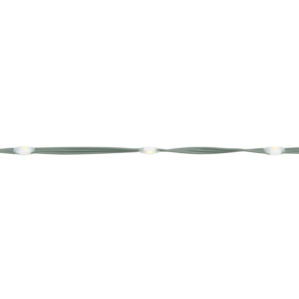 Vidaxl - Sapin de Noël à LED 1544 LED blanc chaud 500 cm vidaXL 358072 - Image 4
