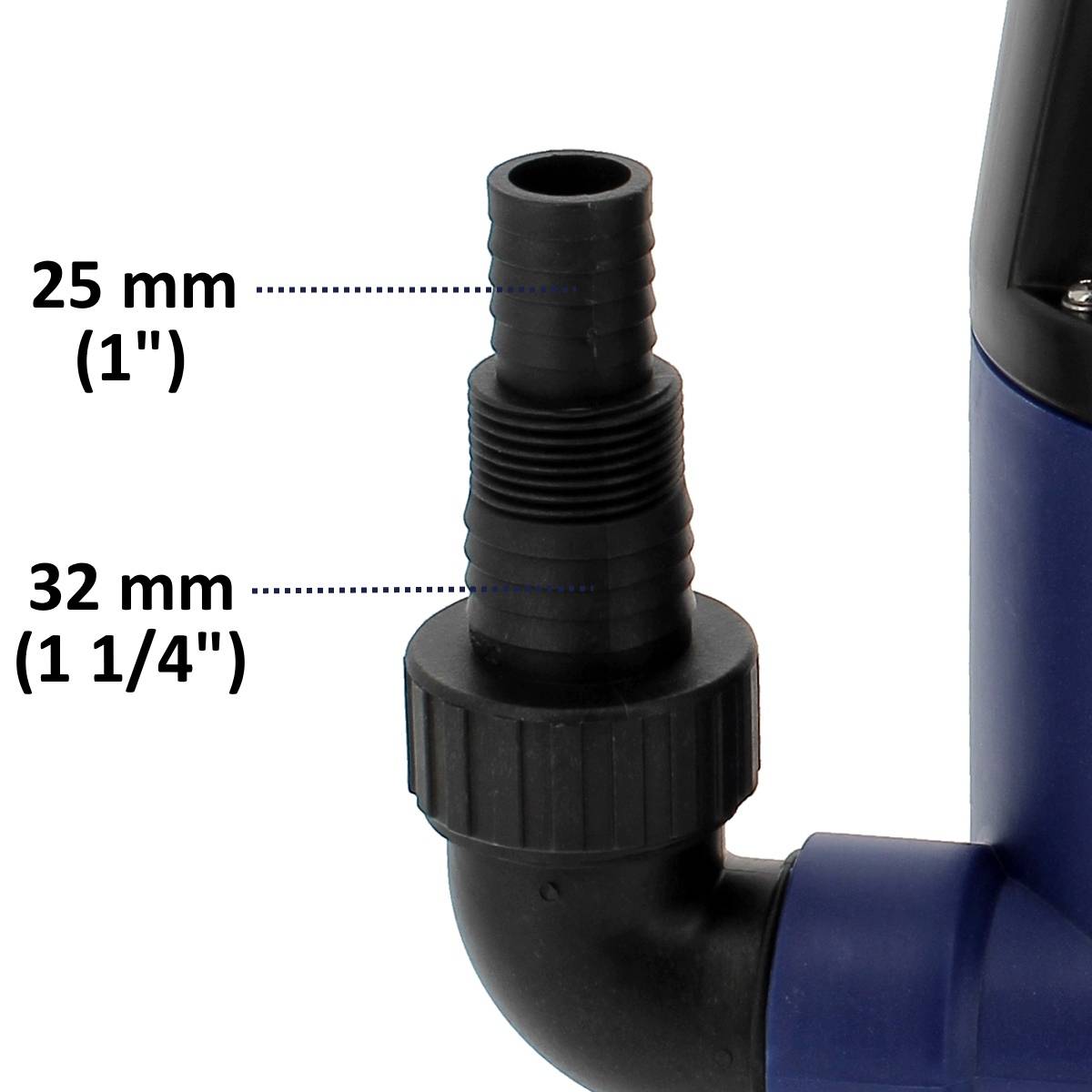 Gt Market - Pompe immergée pour eaux sales avec flotteur, 750 W, 12500 L/heure - GT MARKET - Imagen 2