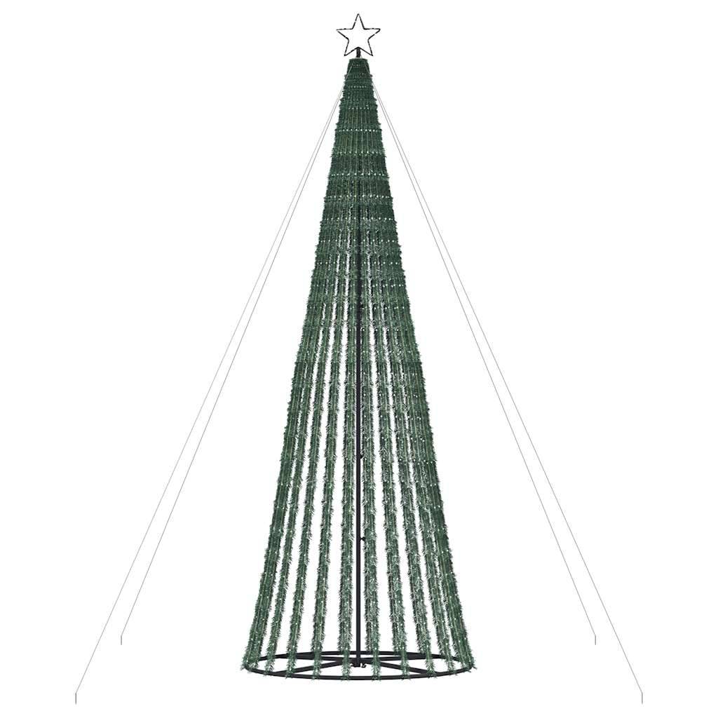 Sapin De Noël - Arbre de Noël lumineux conique 1028 LED blanc chaud 403 cm - Image 6