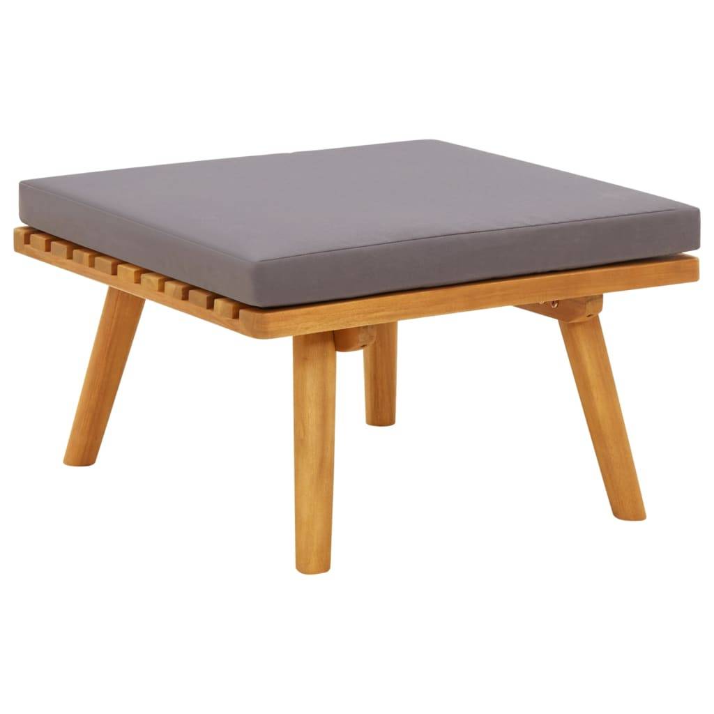 Vidaxl - Salon de jardin 12 pcs avec coussins Bois d'acacia solide vidaXL 3087021 - Imagen 8