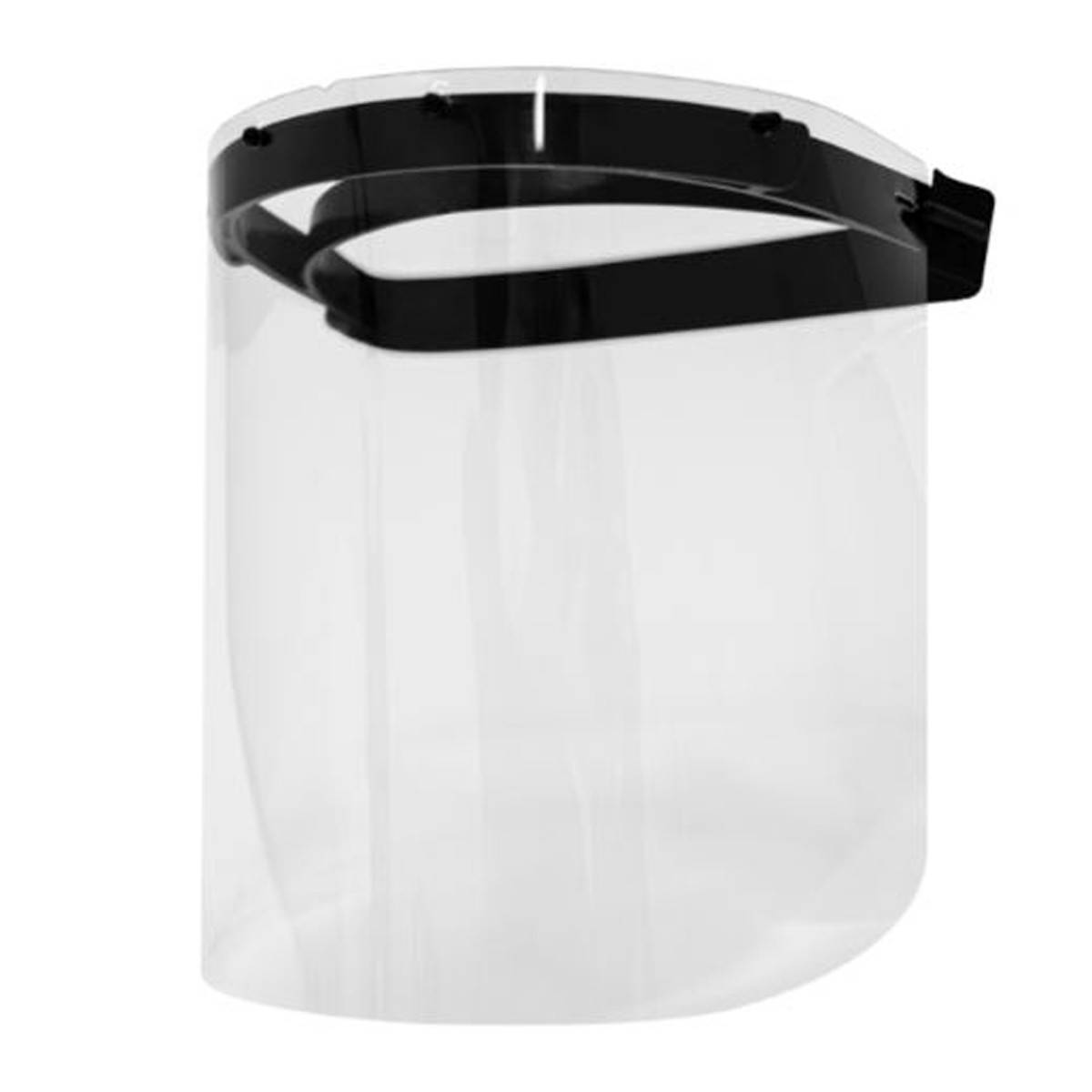 Casque de protection avec Visière 36x23 cm Polycarbonate Anti reflet et Anti buée Serre tête Ajustable VITO - Image 1