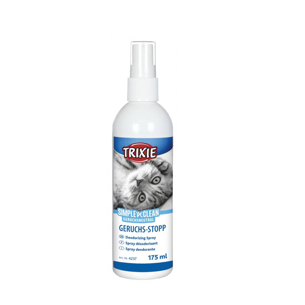 Trixie - Trixie - Spray désodorisant Simple'n'Clean, 175 ml pour chat - Imagen 1