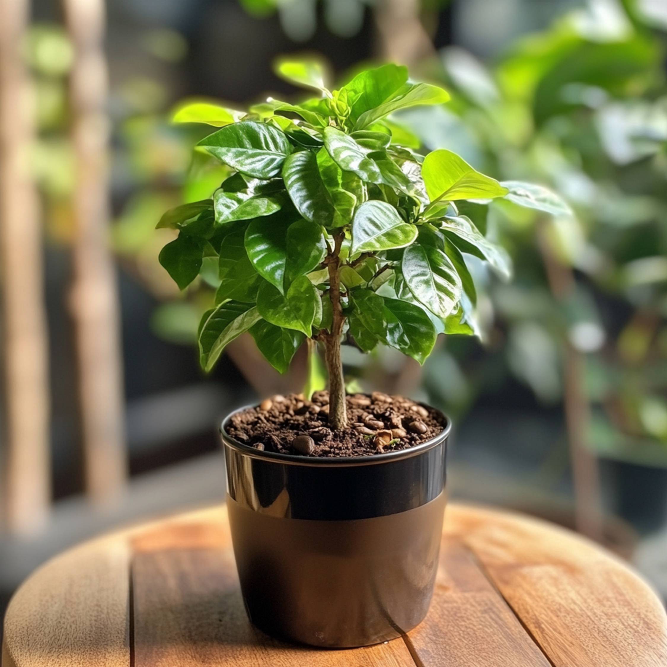 Caféier - Coffea arabica - Hauteur 25-40cm - ⌀12cm - Imagen 3