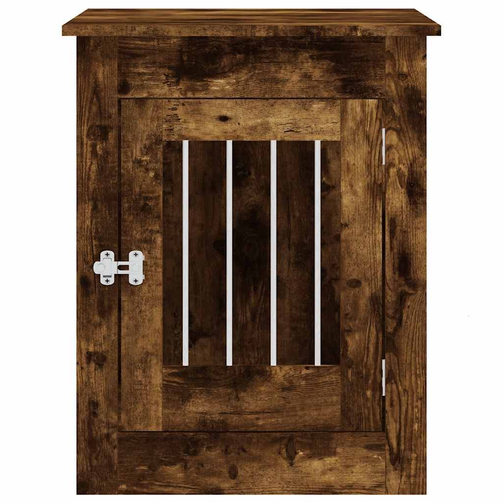 Niche plastique bois et acier marron  55 x 80 x 68 cm  - Prolenta premium p354.3 - Image 7
