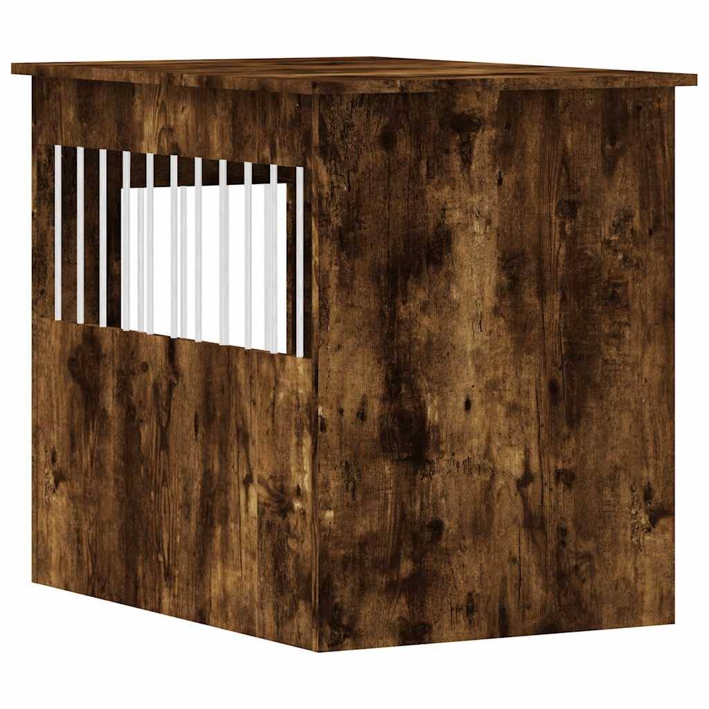 Niche plastique bois et acier marron  55 x 80 x 68 cm  - Prolenta premium p354.3 - Image 9