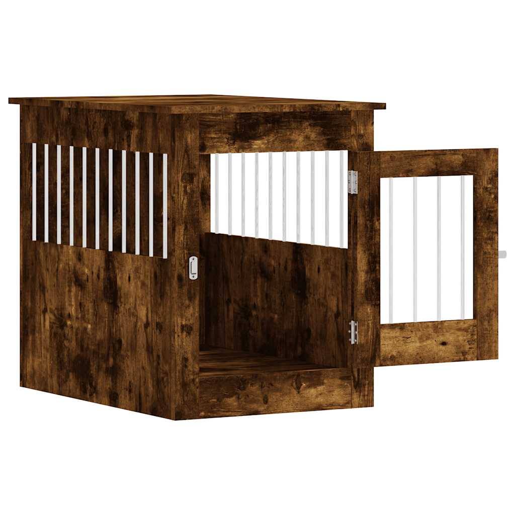 Niche plastique bois et acier marron 55 x 80 x 68 cm - Prolenta premium p354.3 - Image 6