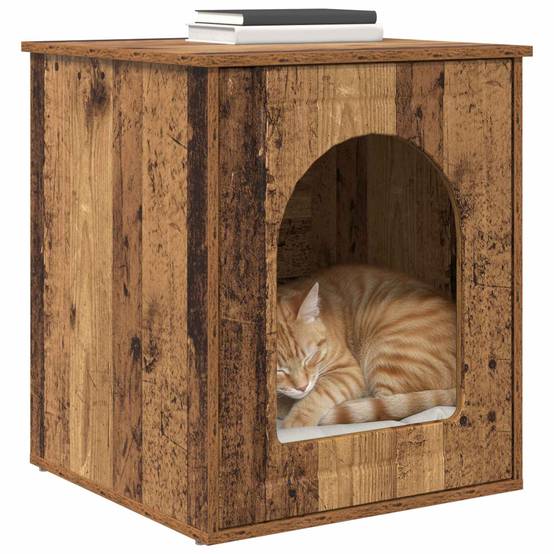 Chatiere bois marron 53 x 52 x 62 cm - Prolenta premium p344.7 - Image 3