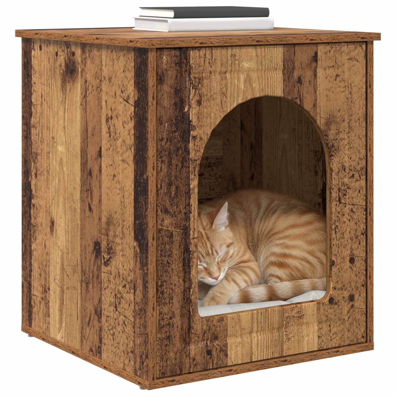Chatiere bois marron  53 x 52 x 62 cm  - Prolenta premium p344.7 - Image 3