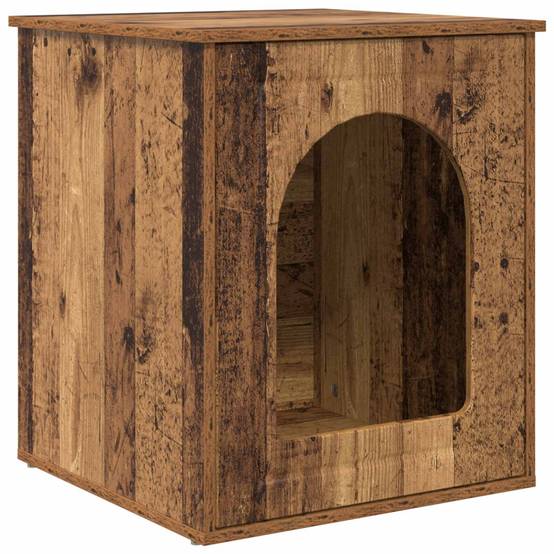 Chatiere bois marron 53 x 52 x 62 cm - Prolenta premium p344.7 - Image 1