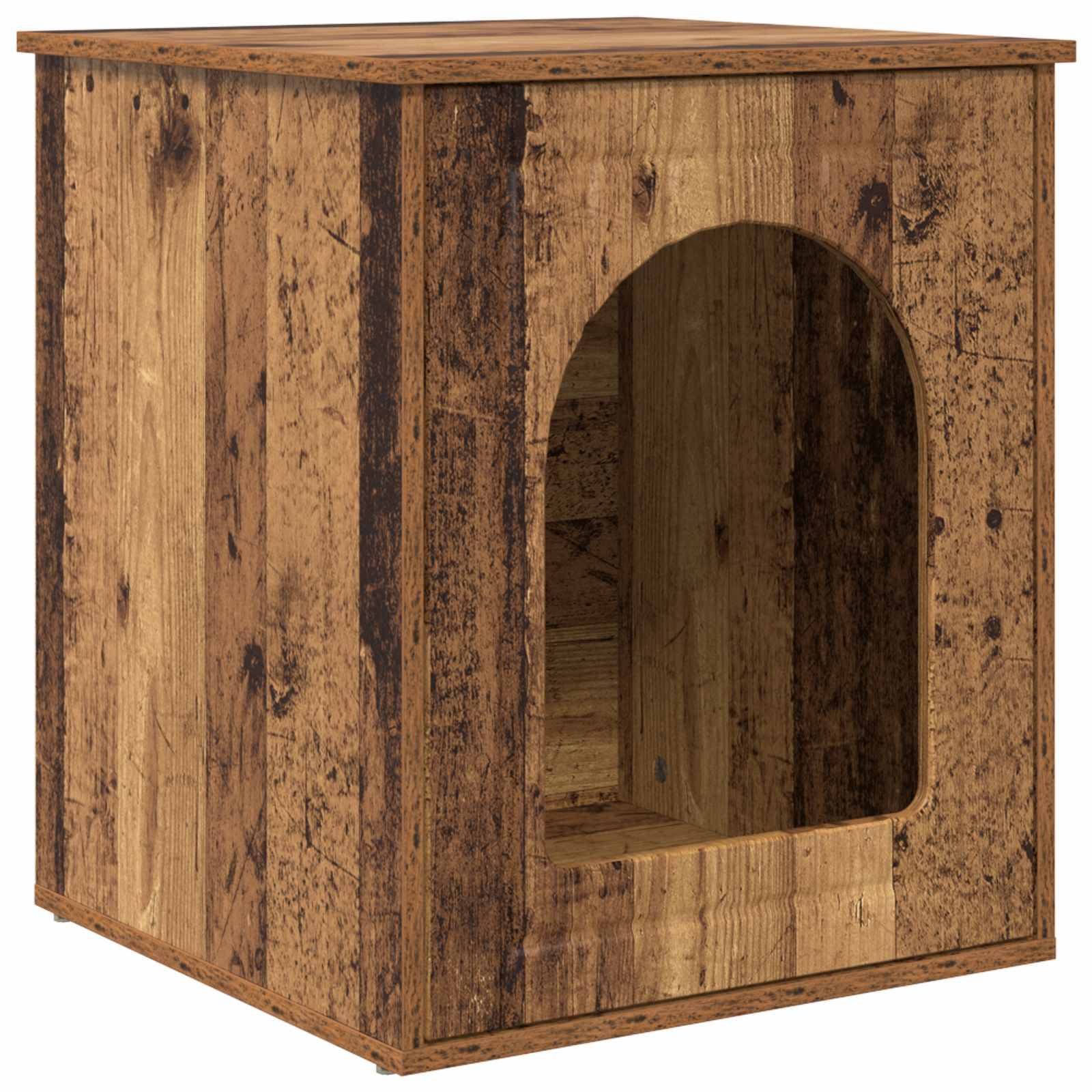 Chatiere bois marron  53 x 52 x 62 cm  - Prolenta premium p344.7 - Image 1