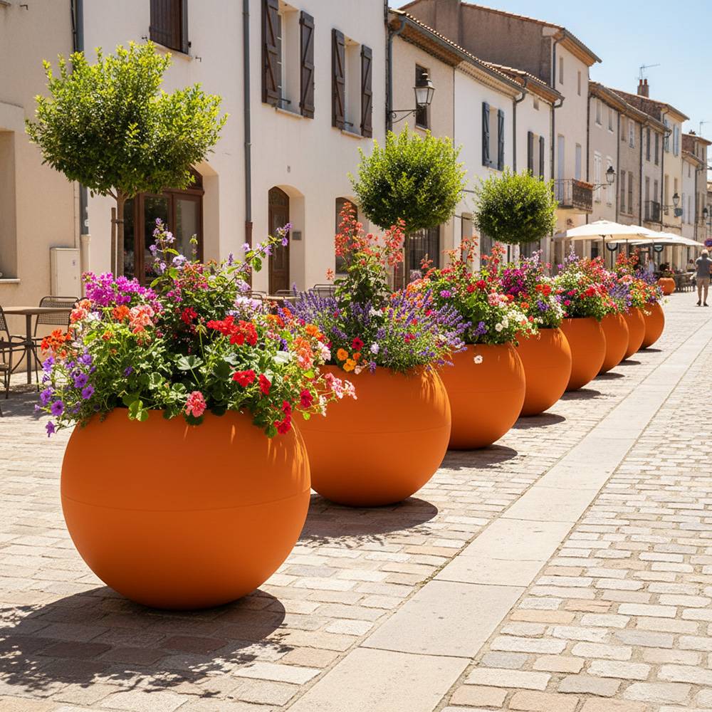 Pot de fleurs speranza 325l - plast'up rotomoulage - Image 4