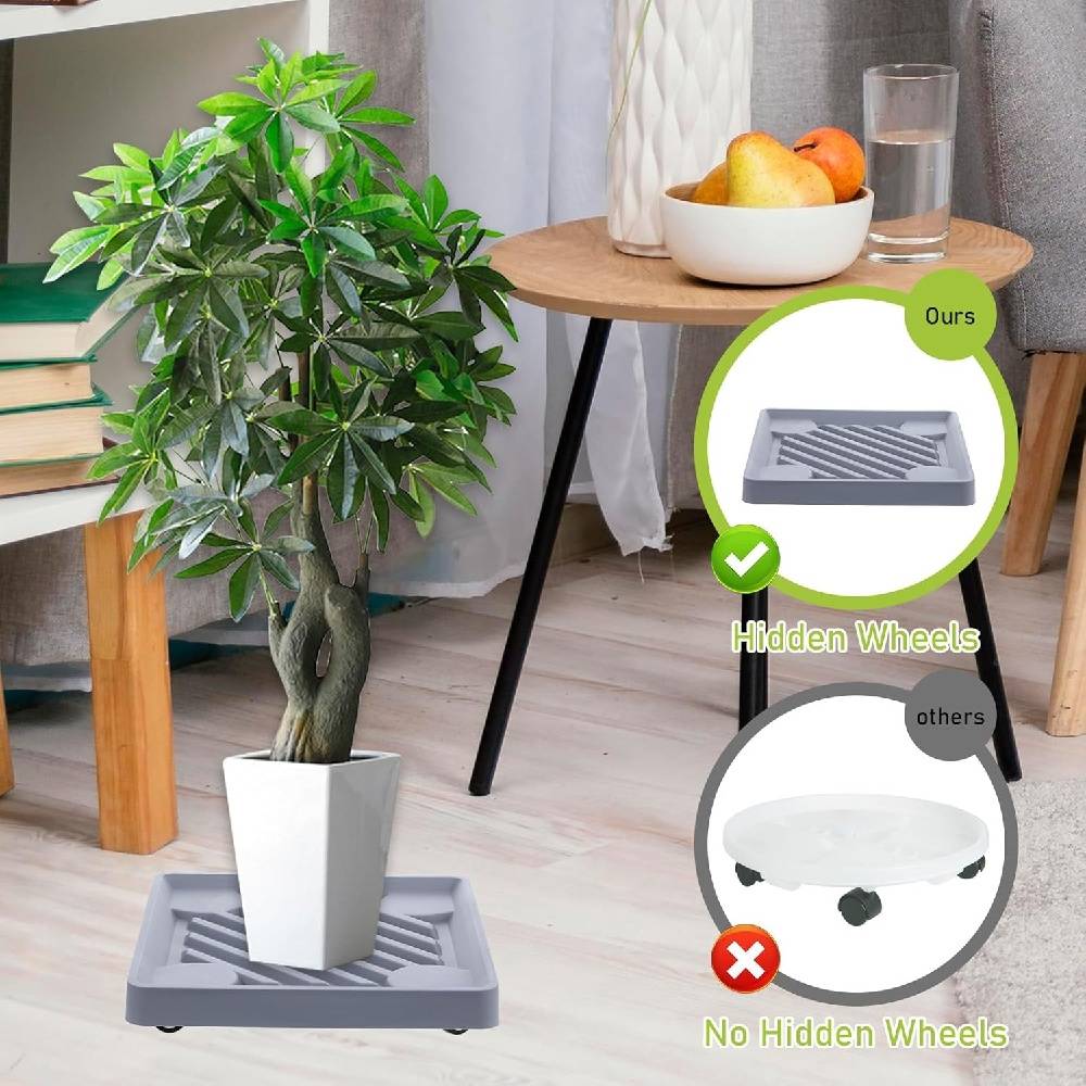 2PCS Plateau pour pot de fleurs -IntiMeg - Image 5
