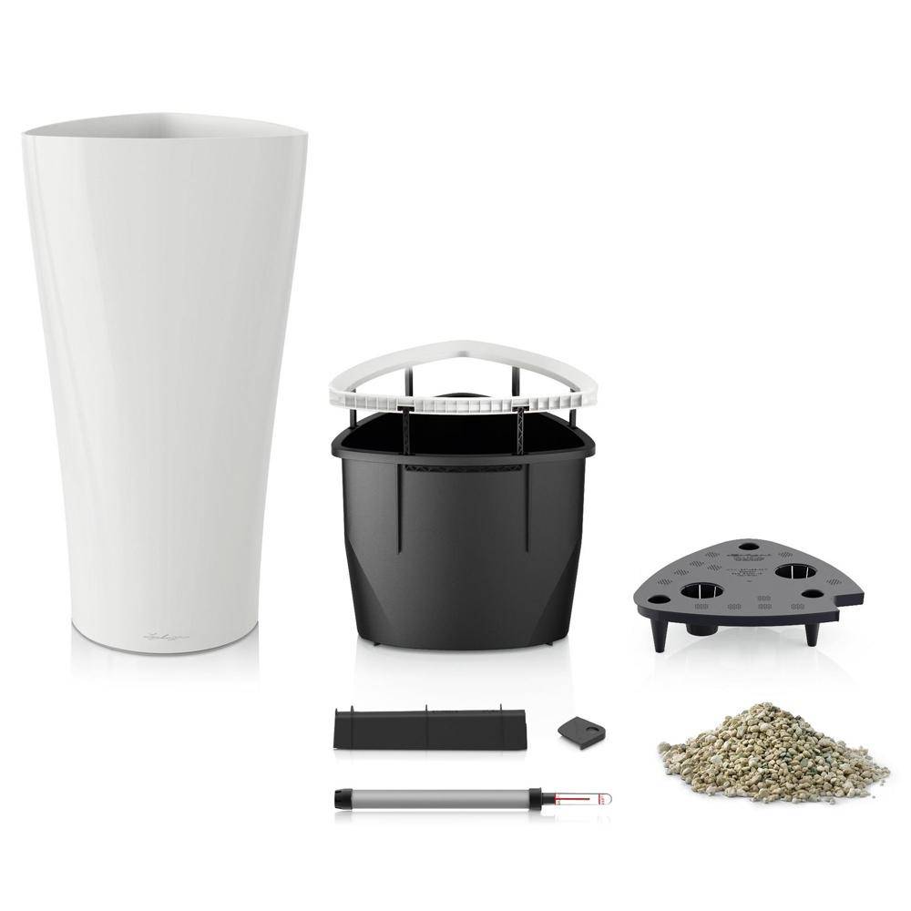 Lechuza - Delta Premium 30 - kit complet, blanc brillant 56 cm Lechuza - Imagen 2