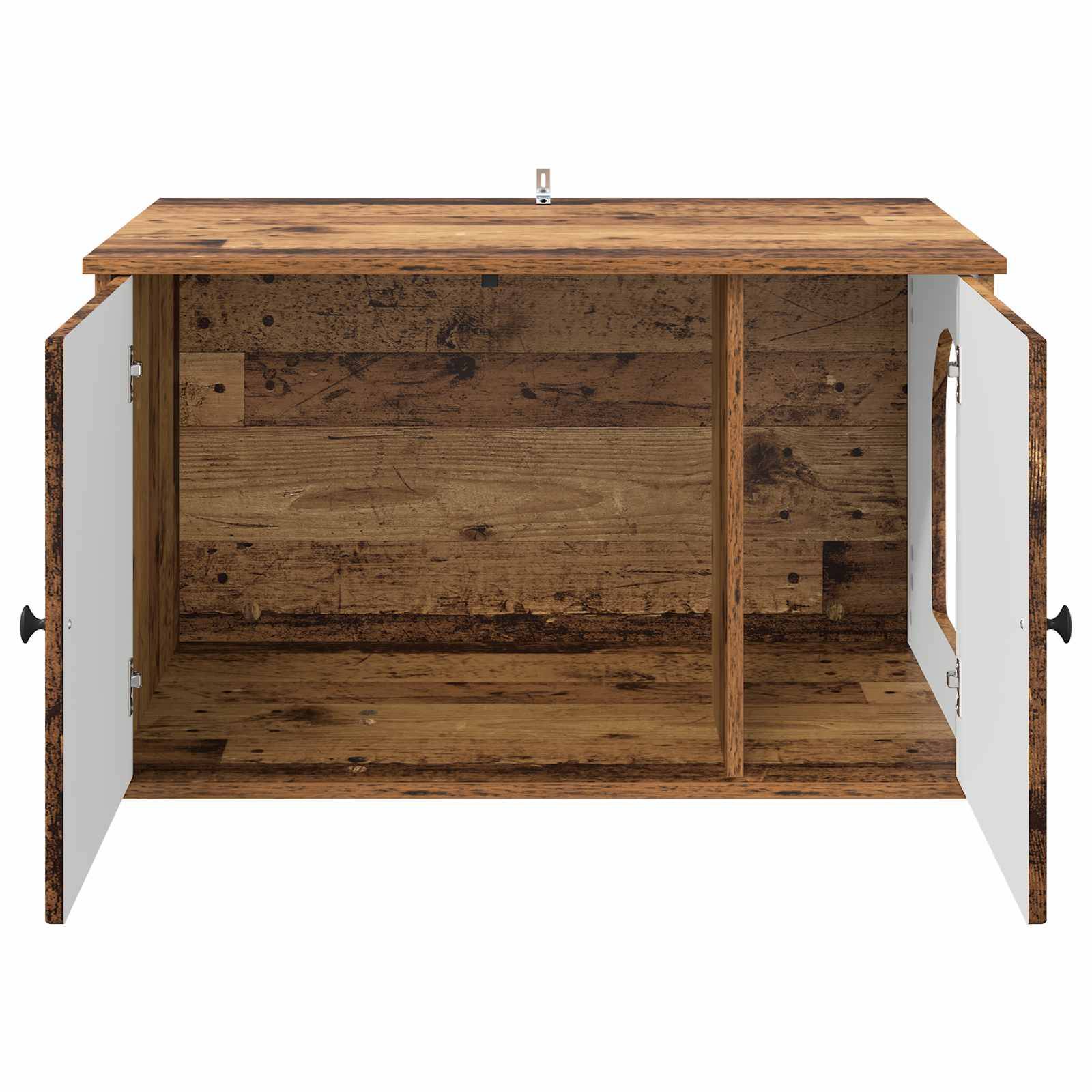 Chatiere bois marron  85 x 55 x 50,5 cm  - Prolenta premium p367.5 - Image 6