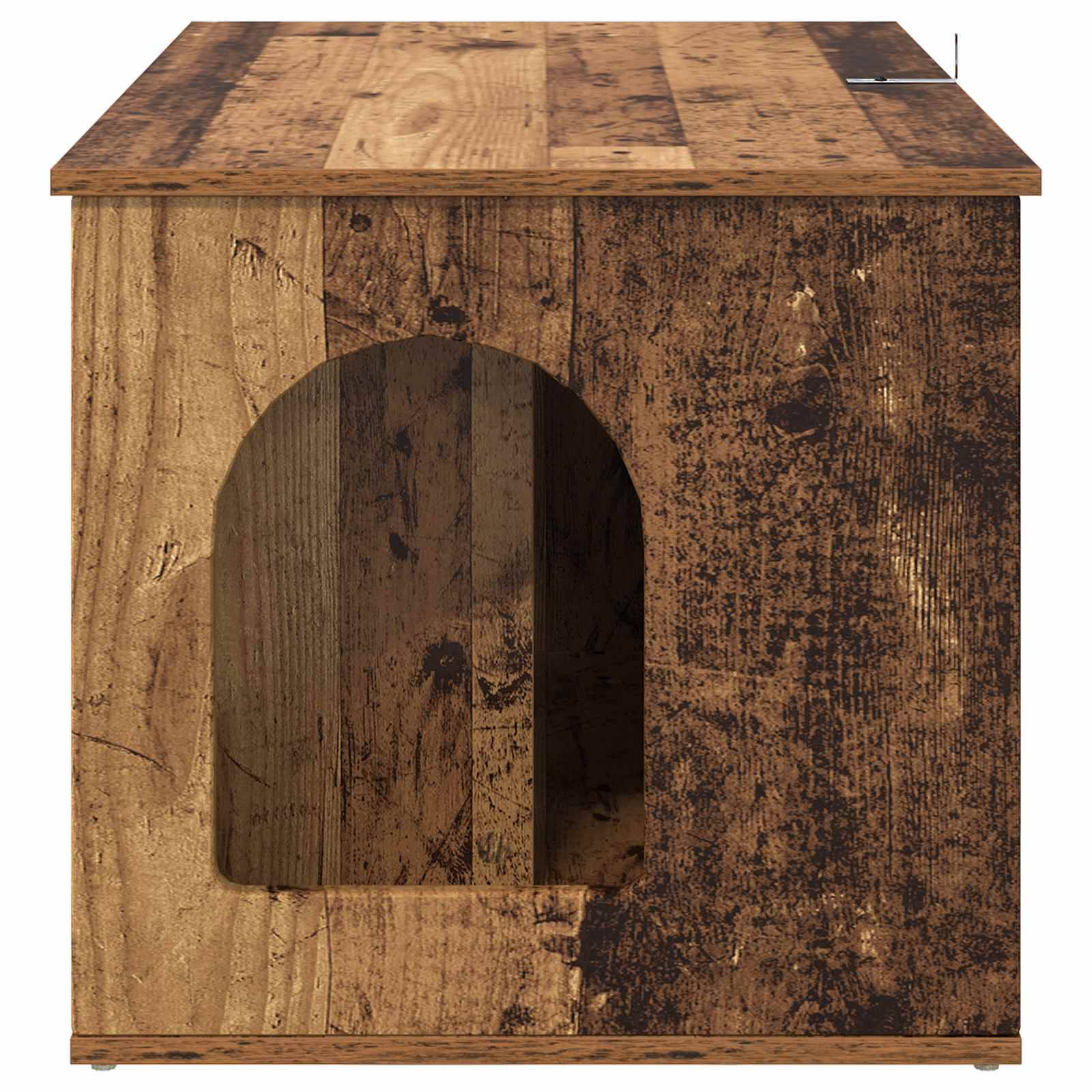 Chatiere bois marron  85 x 55 x 50,5 cm  - Prolenta premium p367.5 - Image 8