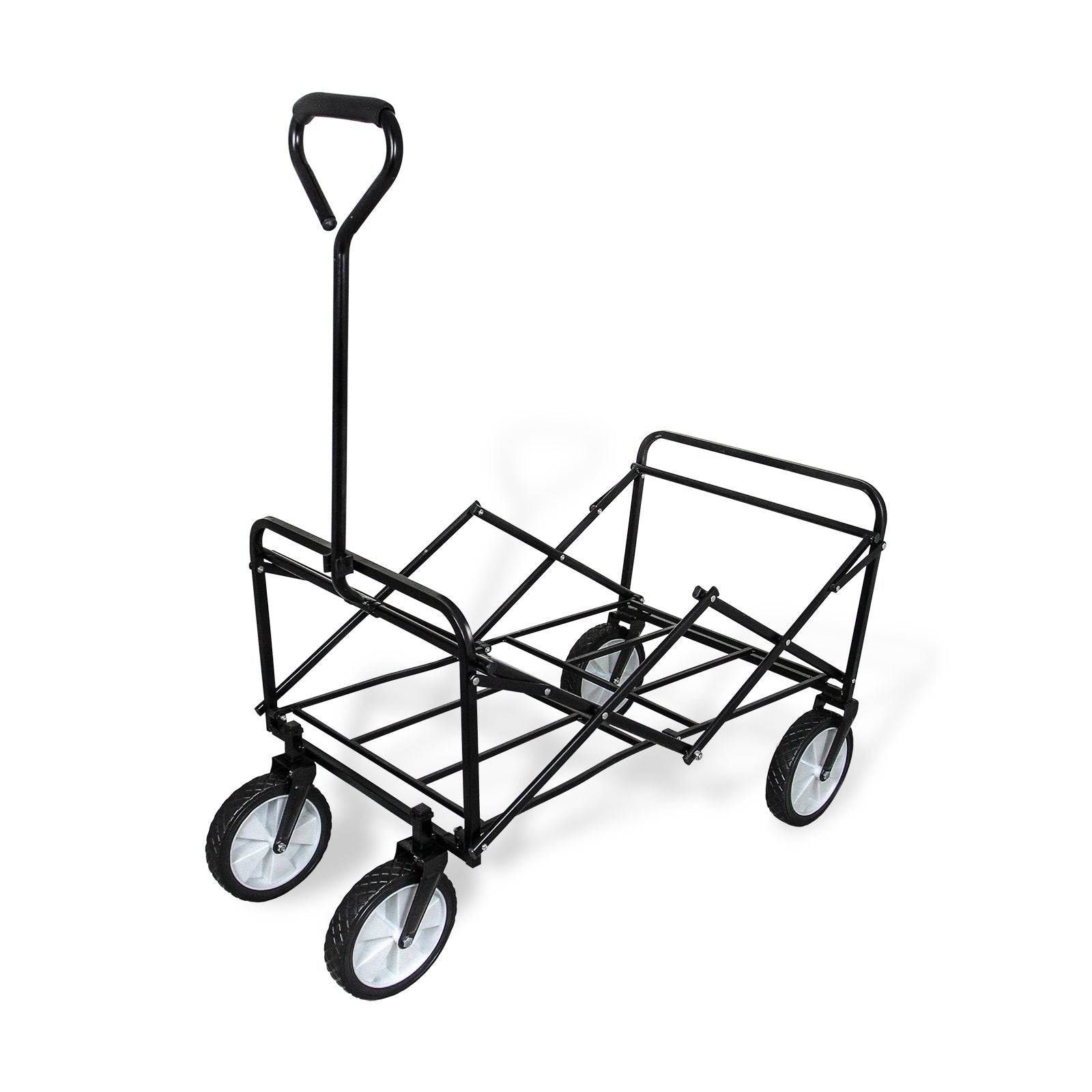 Monstershop - Chariot Pliable de Jardin – Bleu - Imagen 4