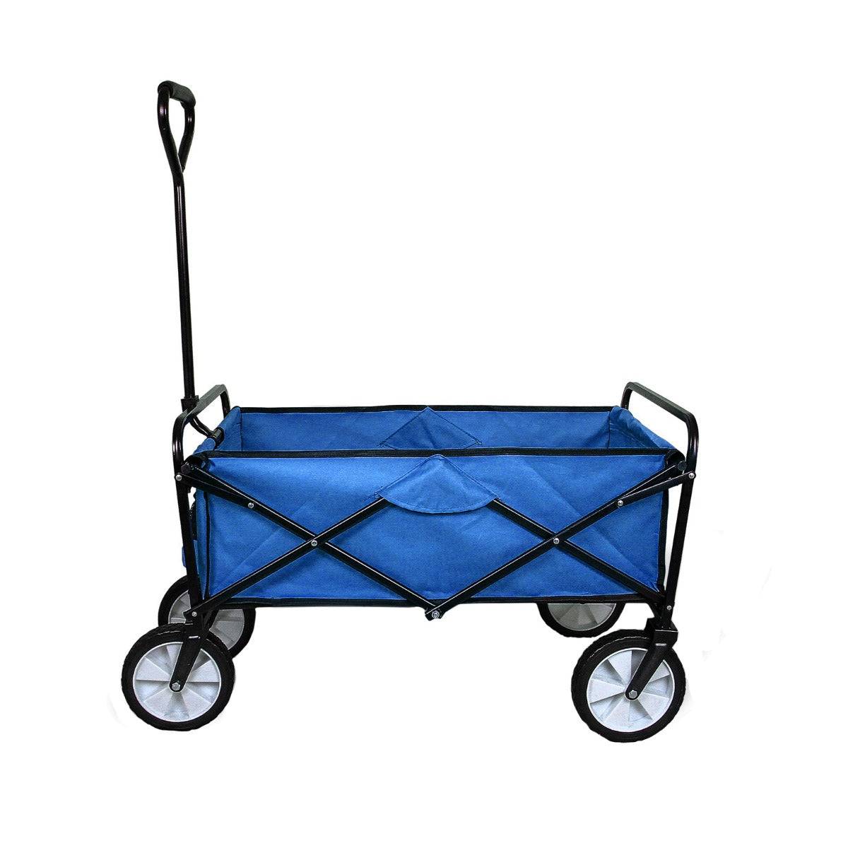 Monstershop - Chariot Pliable de Jardin – Bleu - Imagen 1