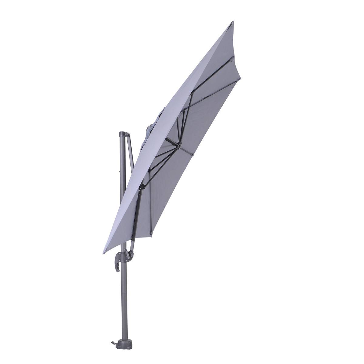 Garden Impressions - Parasol Hawaii S - 250 x 250 - noir charbon - gris claire - Garden Impressions - Imagen 3