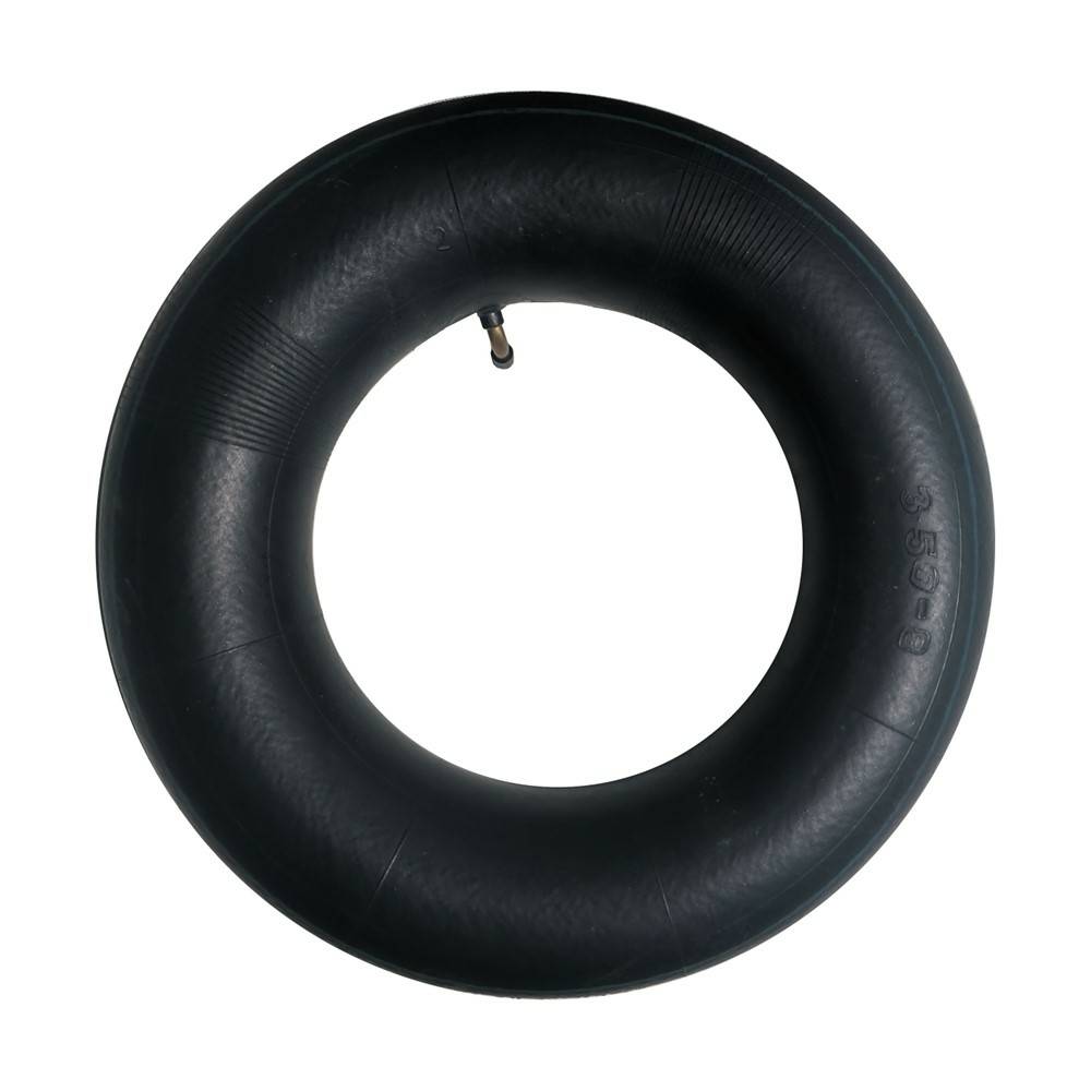 Chambre à air pour roue avec valve coudée 370 mm Noir - Image 1