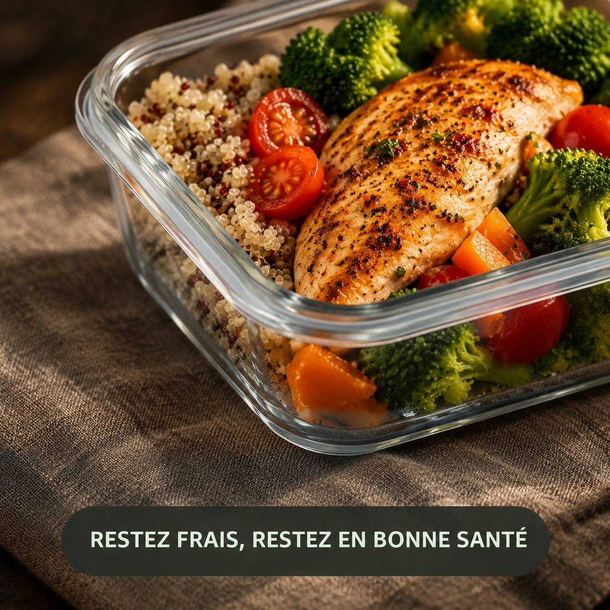 Set de 24 Contenants de Conservation en Verre Borosilicate avec Couvercles Hermetiques - Image 6