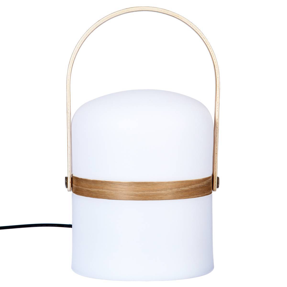 Atmosphera - Lampe d'extérieur "Kiara" blanc H27cm - Atmosphera Créateur d'intérieur - Image 5