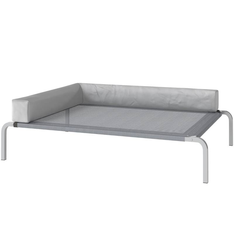 PANGIVO - Lit chien extérieur surélevé 110 x 75 x 30 cm polyester - PANGIVO - Image 1