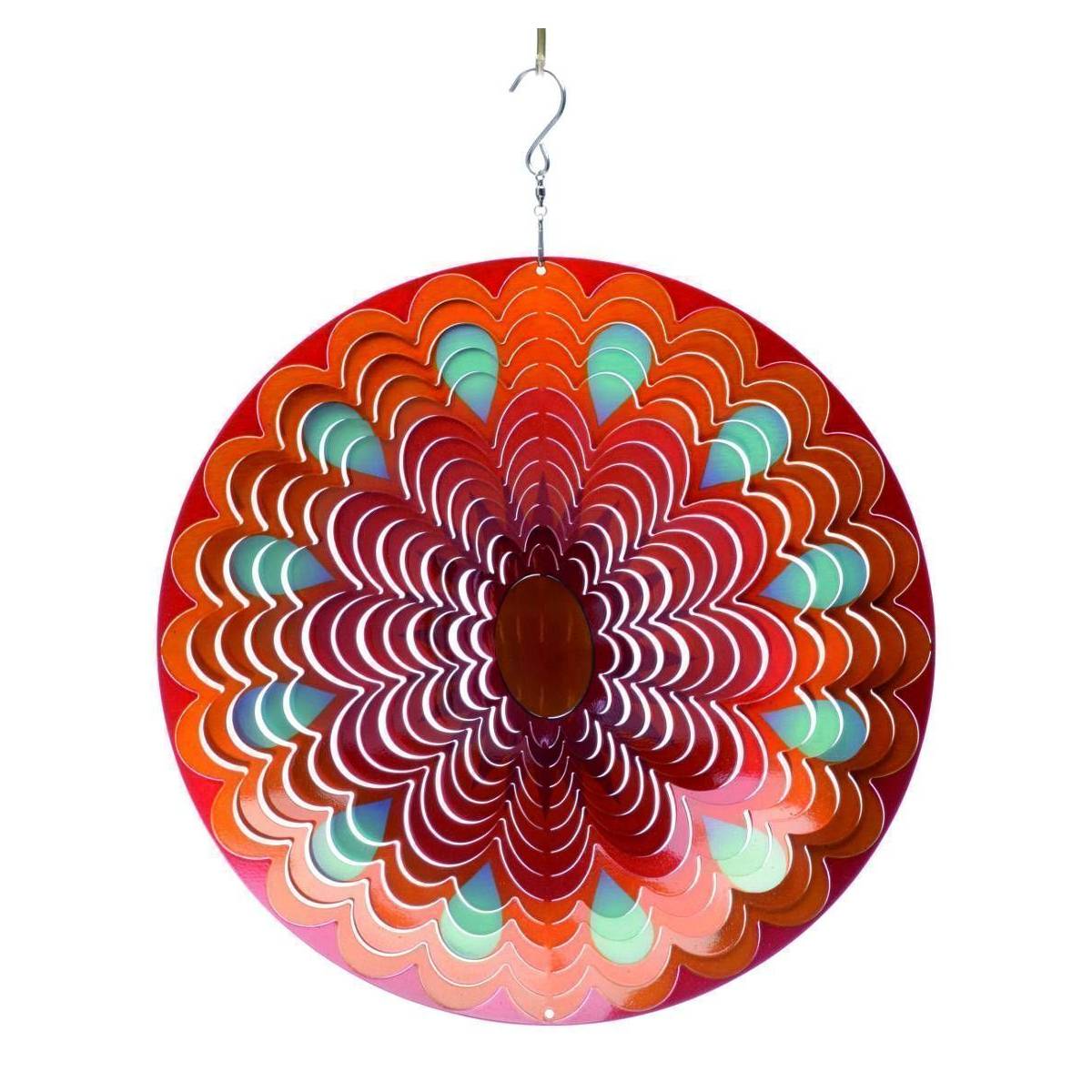 Mobile à vent design Mandala Sun