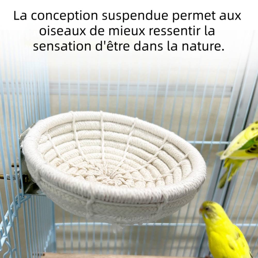 Nid d'oiseau en paille - IntiMeg - Image 2