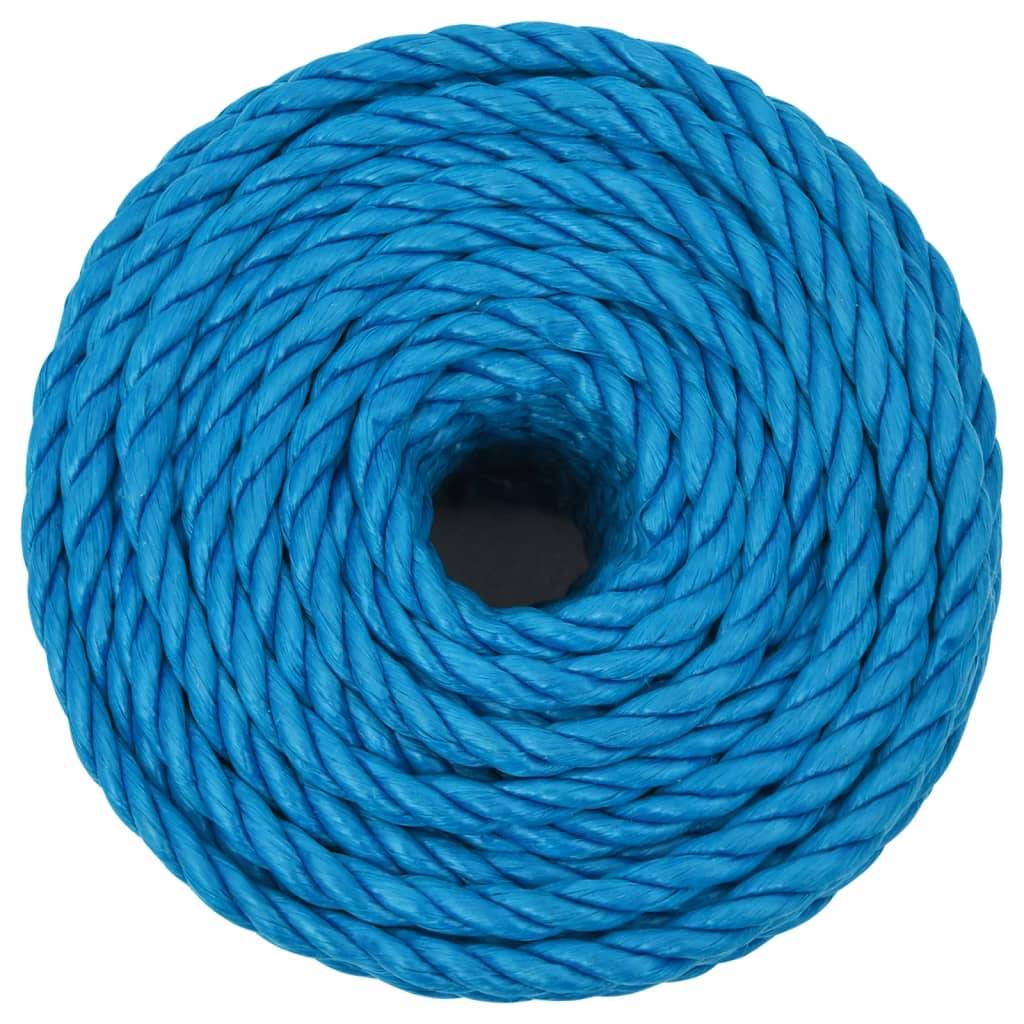 Corde de travail Bleu 24 mm 50 m polypropylène Maison Chic - Image 3