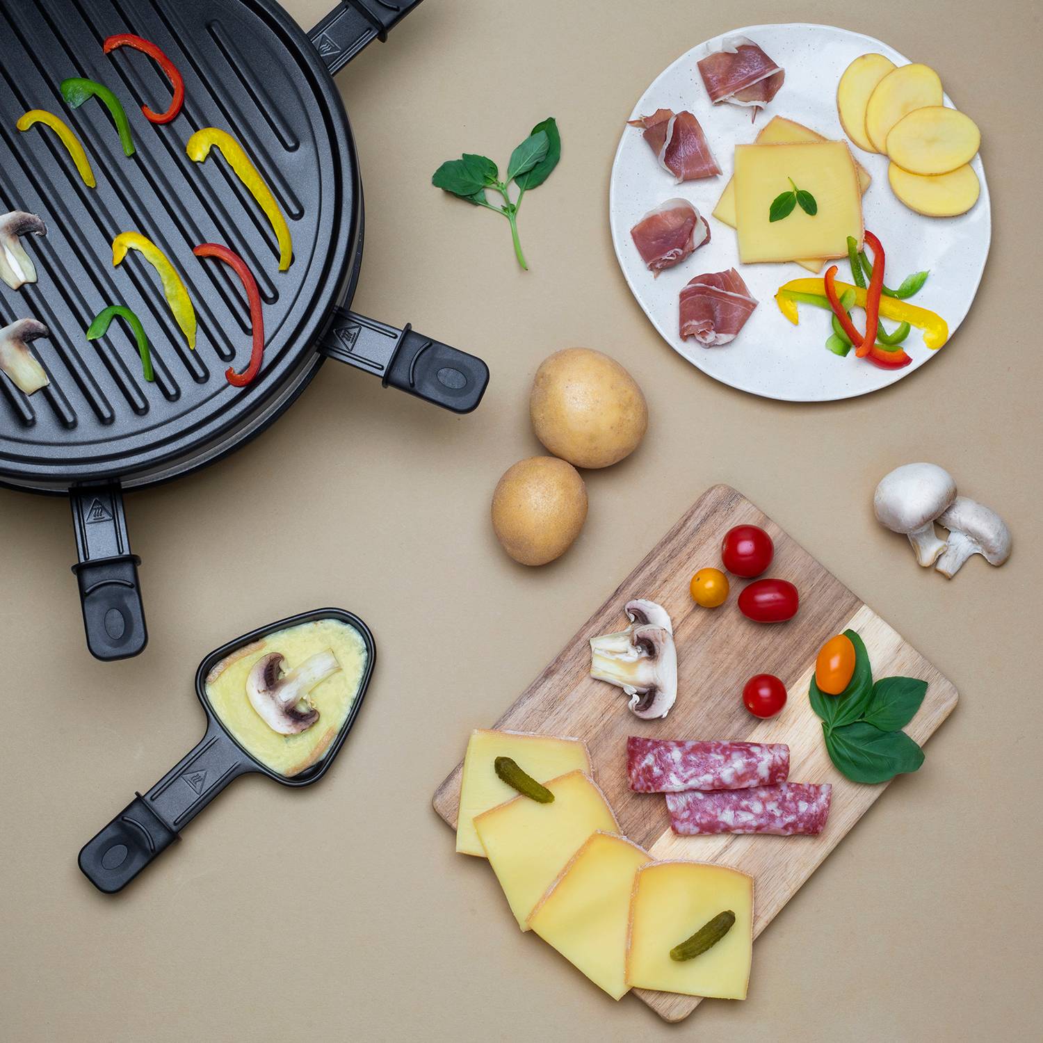 Appareil à raclette 6 personnes - LUGA60 Weasy - Imagen 5