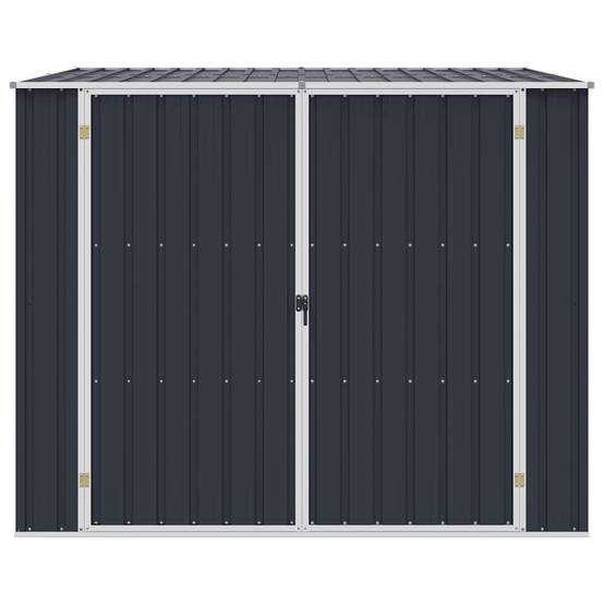Vidaxl - Abri de jardin Anthracite 195x198x159 cm Acier galvanisé vidaXL 46255 - Image 6