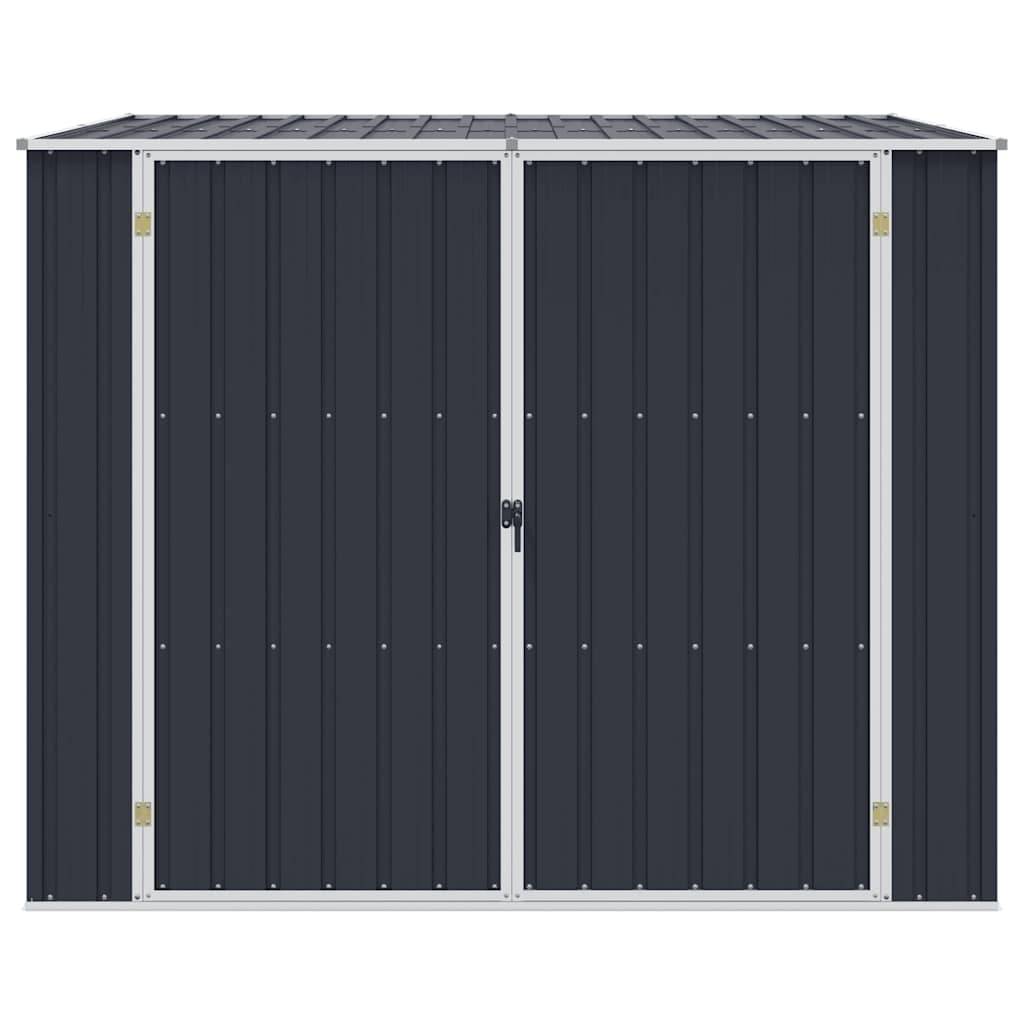 Vidaxl - Abri de jardin Anthracite 195x198x159 cm Acier galvanisé vidaXL 46255 - Image 6