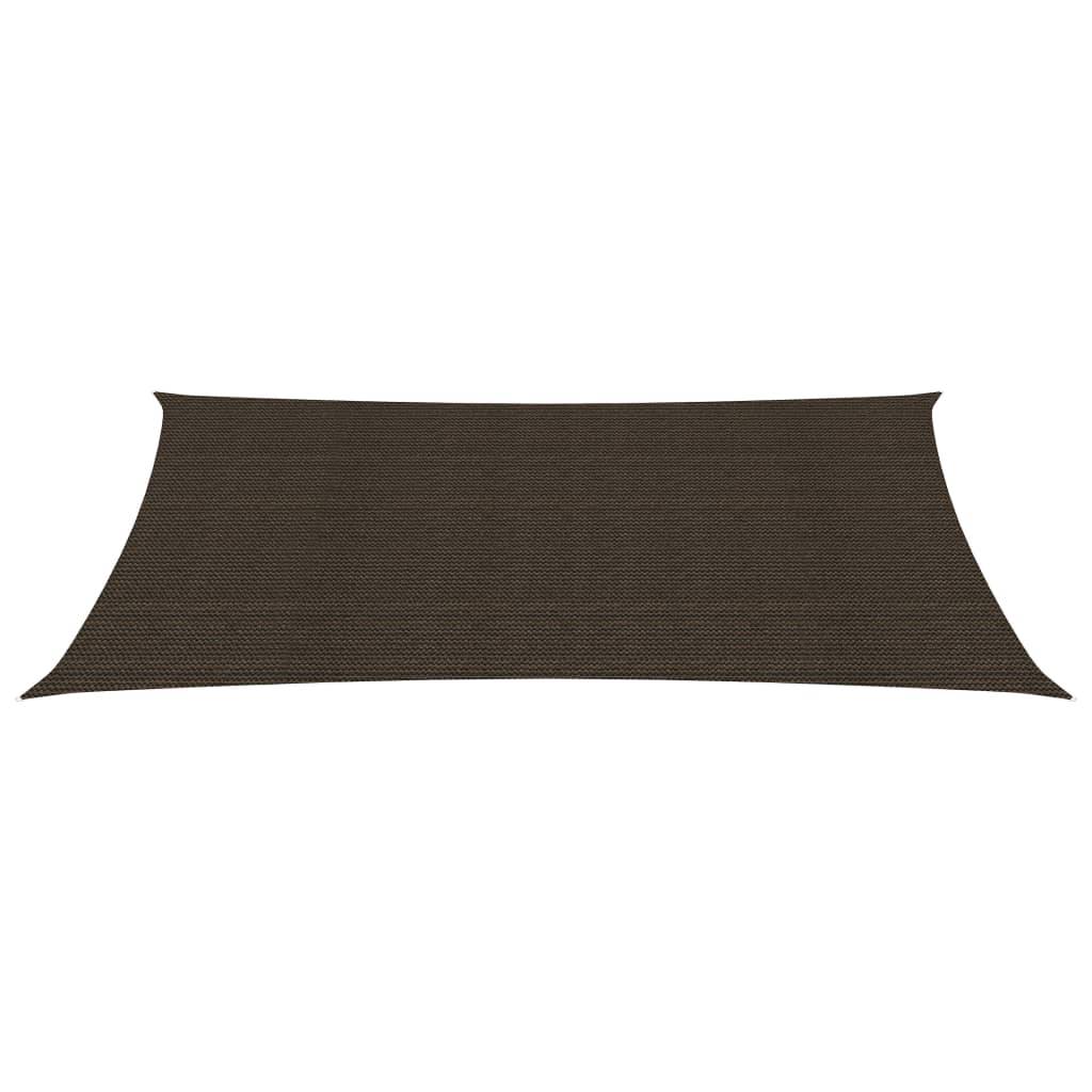 Helloshop26 - Voile d'ombrage 160 g/m² marron 4 x 7 m PEHD - Imagen 2
