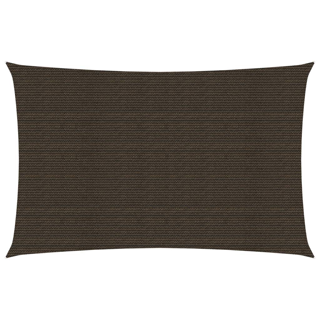 Helloshop26 - Voile d'ombrage 160 g/m² marron 4 x 7 m PEHD - Imagen 1