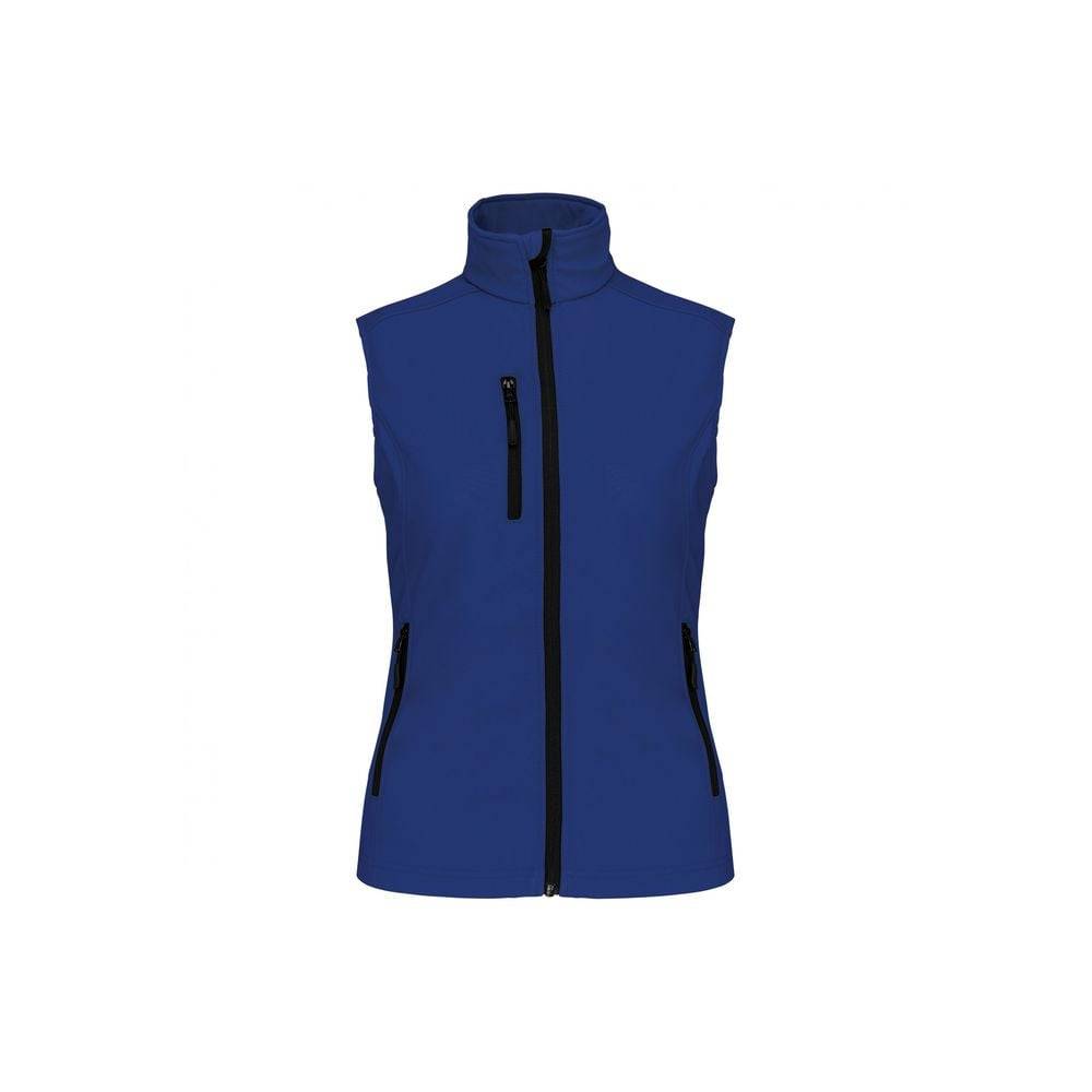 Bodywarmer Softshell femme Kariban imperméable Bleu Royal XL