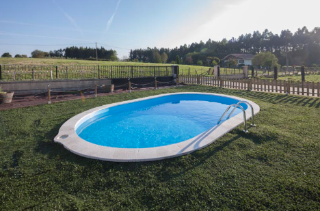 Piscine creusée Sumatra 600 x 320 x 120 cm ovale