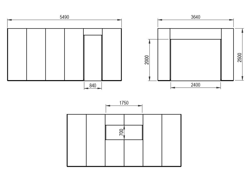 Direct Abris - Garage Bois Traité RINGWOOD - Surface intérieure : 20m2 - Porte Sectionnelle - Structure OSB - Membrane EPDM - 1 Voiture - Imagen 8
