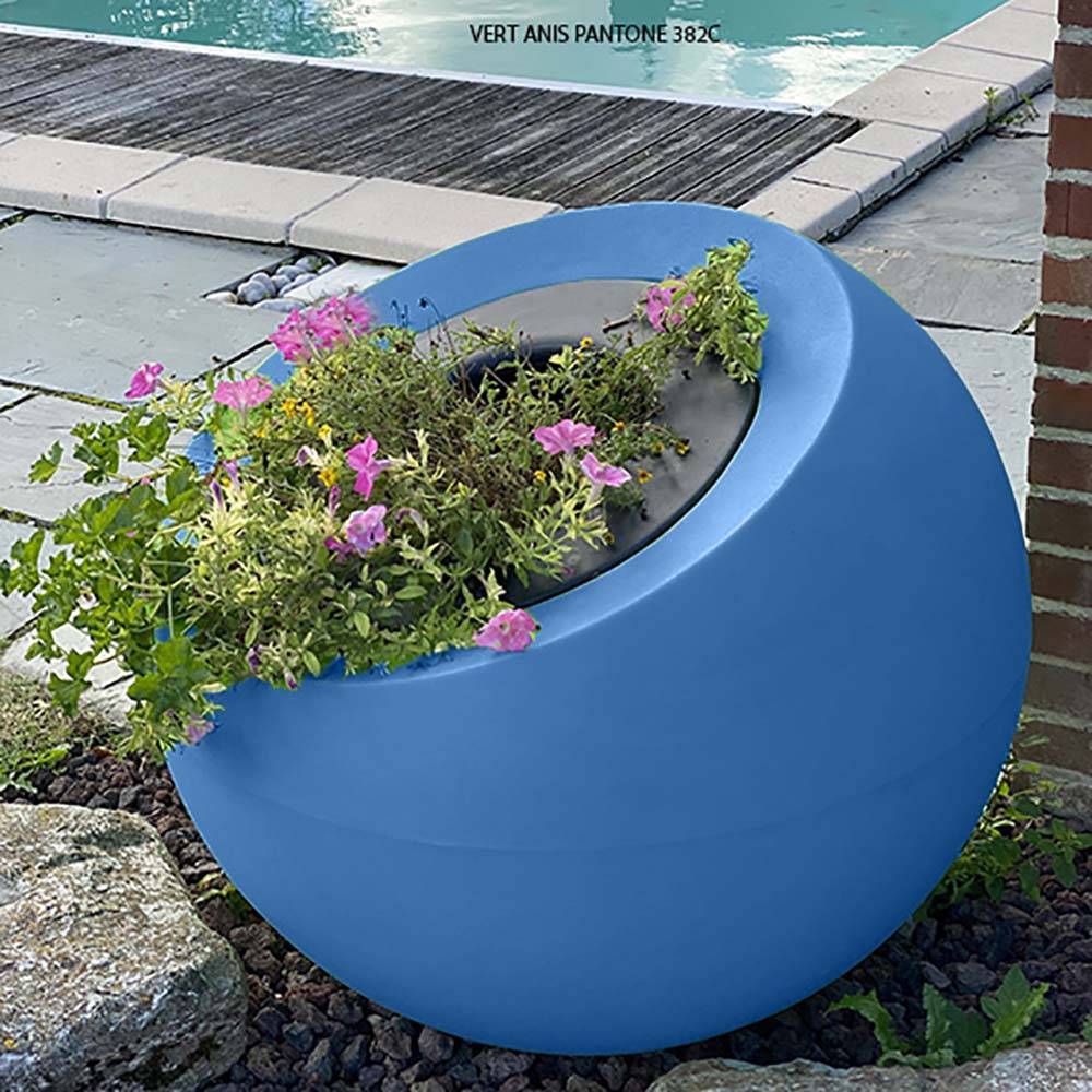 Pot de fleurs sphérique xxl dolce vita 300l-lot de 2 - Image 2