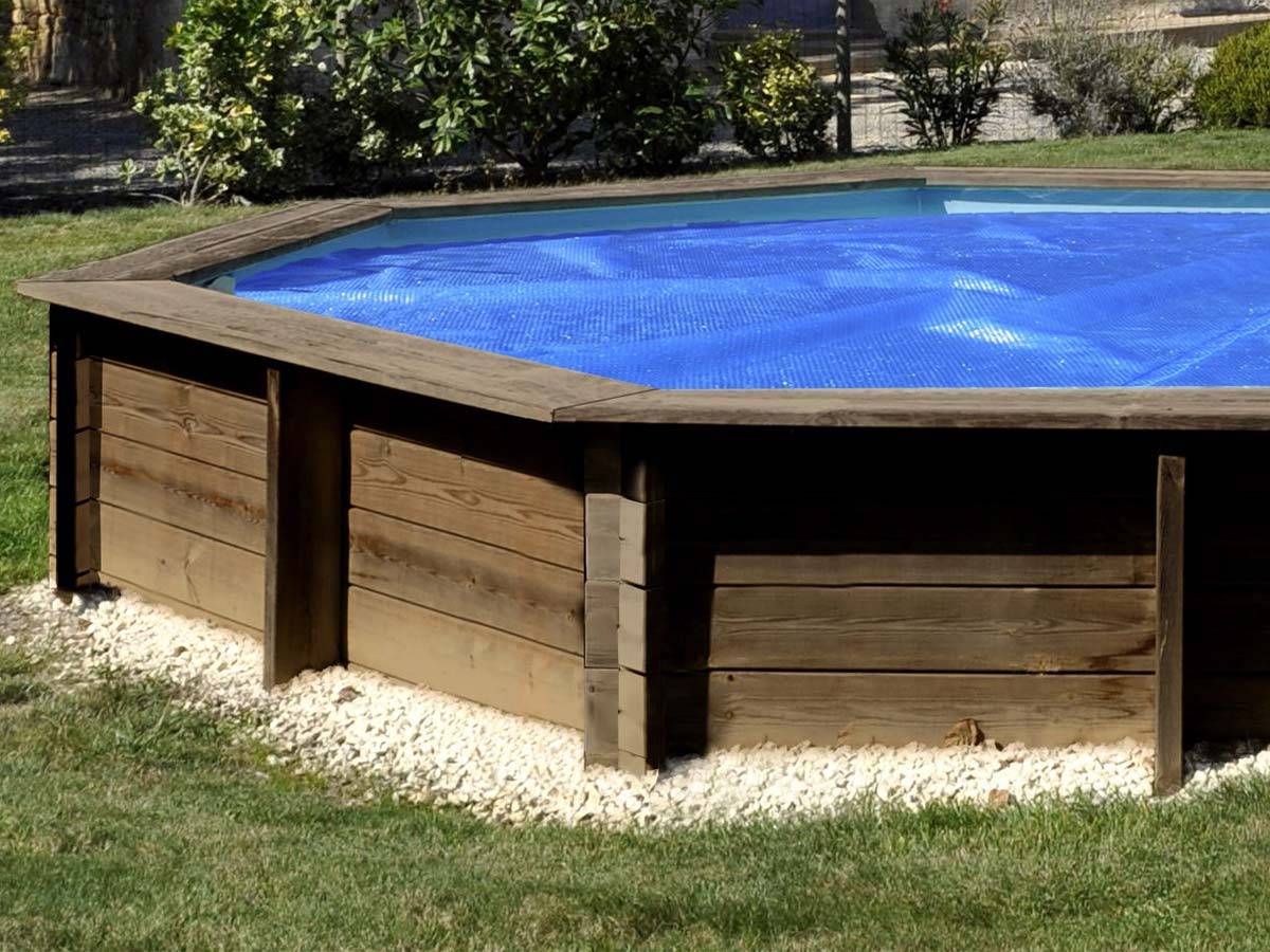 Gré - Bâche à bulles pour piscine bois ronde Lili 2 Ø 2,80 m - Gré