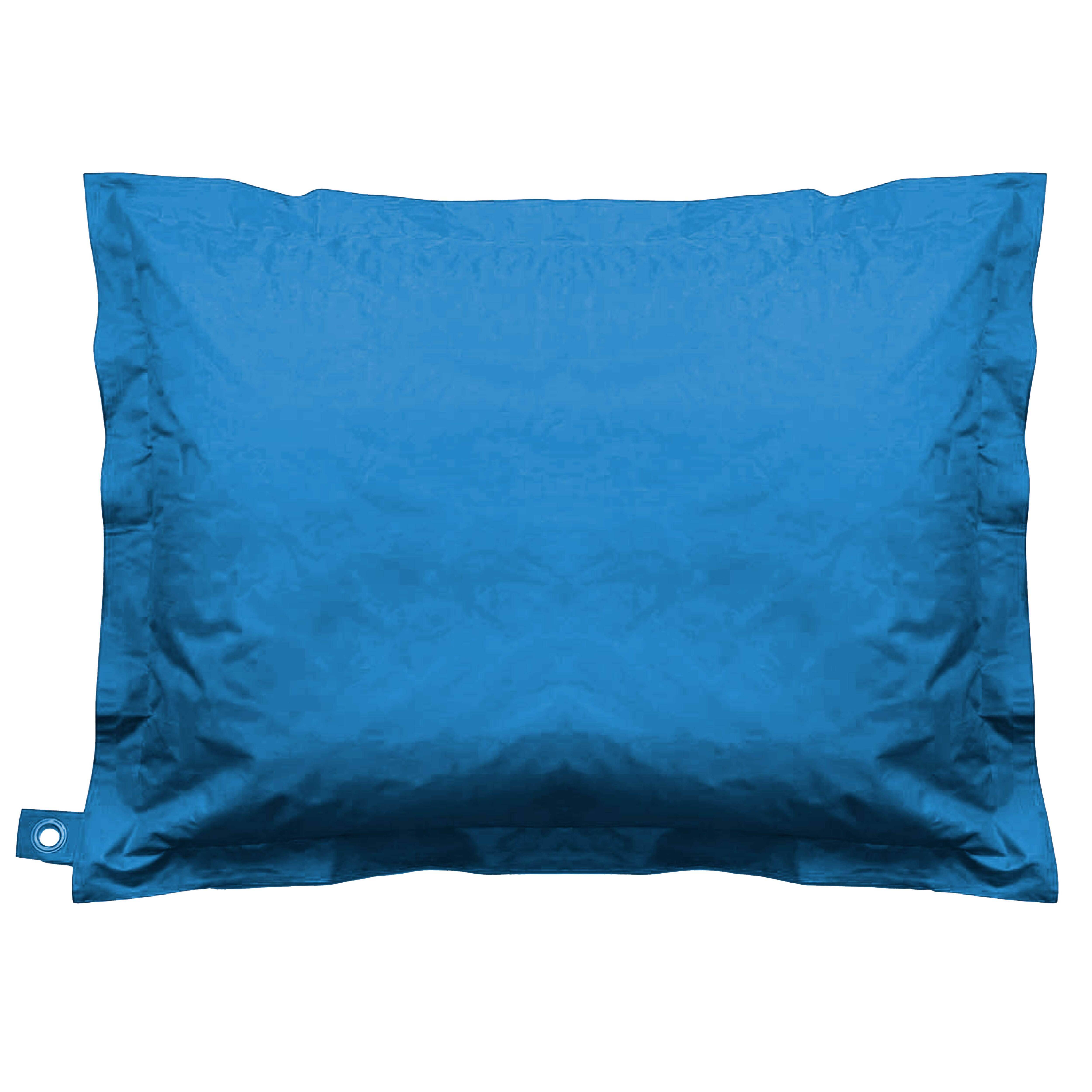 Oviala - Housse vide de coussin de sol XXL bleu pacific Solys - Oviala - Imagen 2
