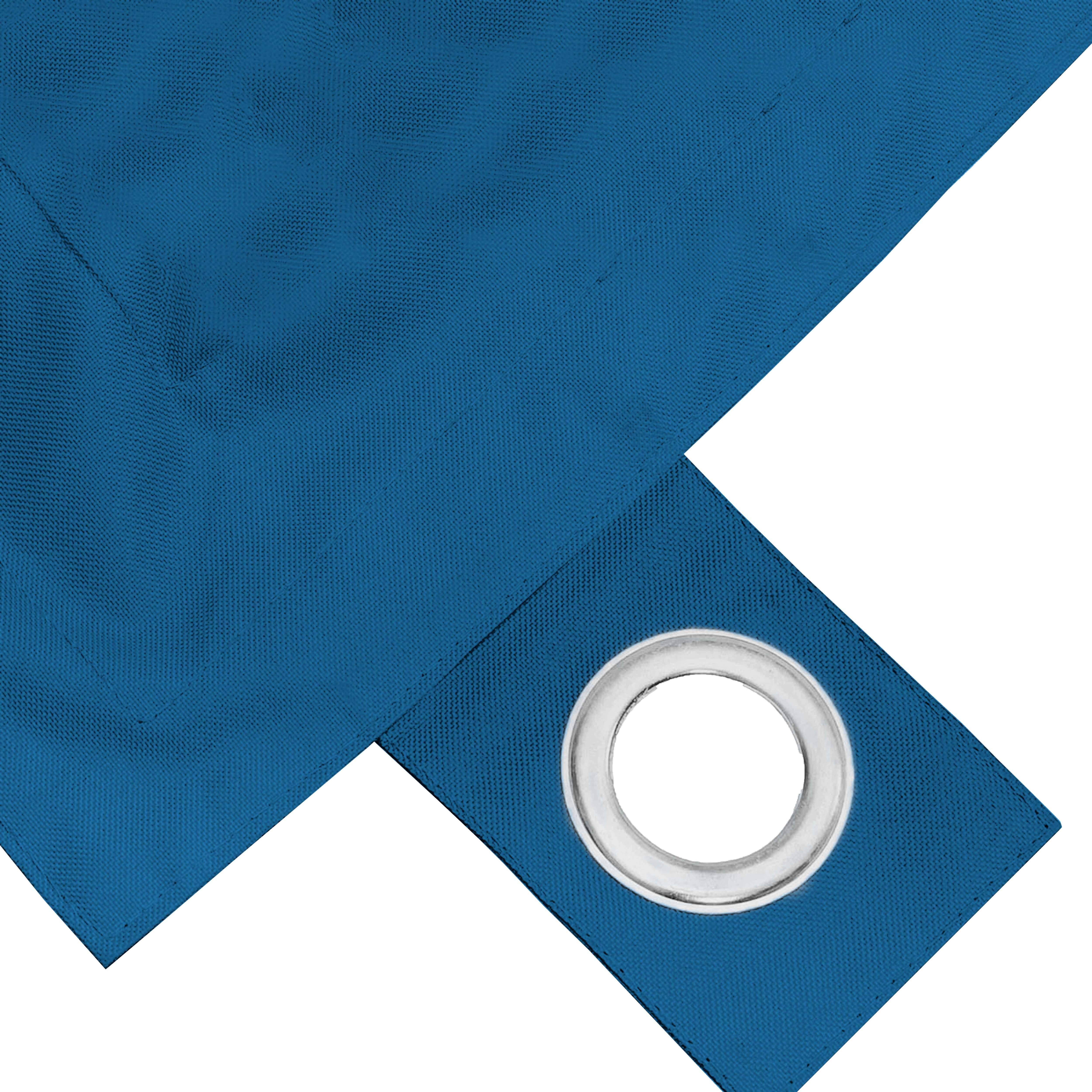 Oviala - Housse vide de coussin de sol XXL bleu pacific Solys - Oviala - Imagen 3