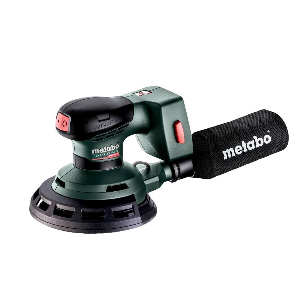 Metabo - Ponceuse excentrique 18V SXA 18 LTX 150 BL (sans batterie ni chargeur), coffret