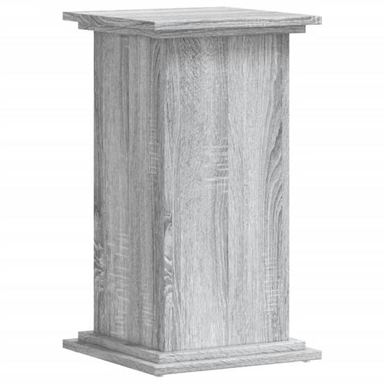 ComfortXL - Porte-Plante Colonne Bois d'Ingénierie pour Salon Présentoir à Fleurs Sonoma Gris 60 cm - ComfortXL Outdoor Living - Image 2
