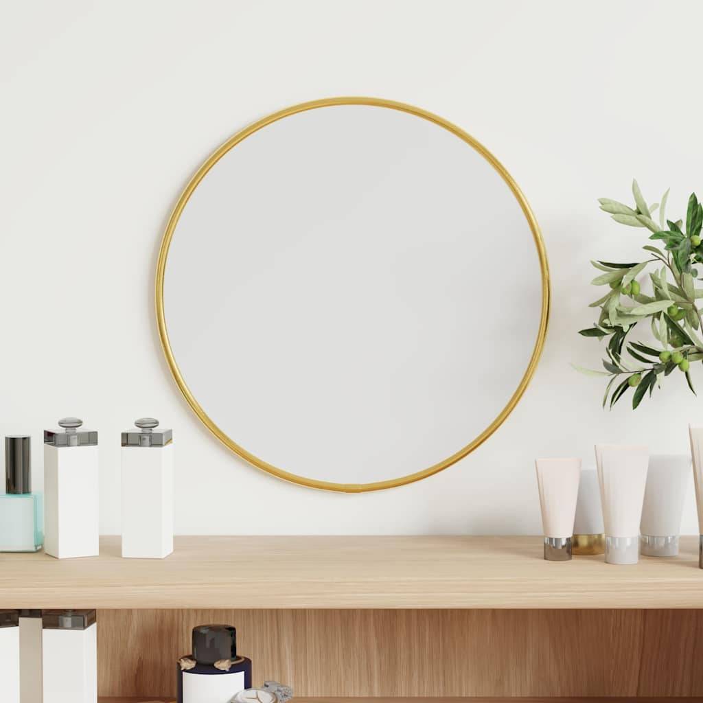 Maison Chic - Miroir mural Doré Ø 30 cm Rond Maison Chic - Image 2