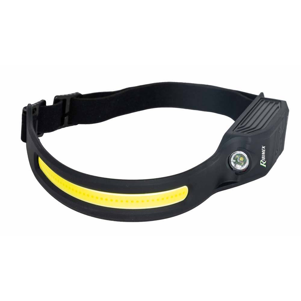Lampe Frontale USB Ultralégère Avec Clip - Noir - Résiste Aux Intempéries