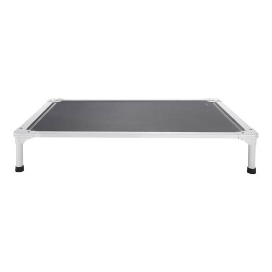 Vevor - VEVOR Lit surélevé chien/chat L, cadre aluminium, maille respirante, portable, intérieur/extérieur, gris. - Image 9