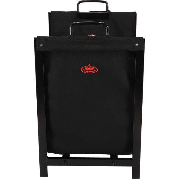 Esschert Design - Porte bûches en tissu avec support en métal Fancy Flames - Image 5